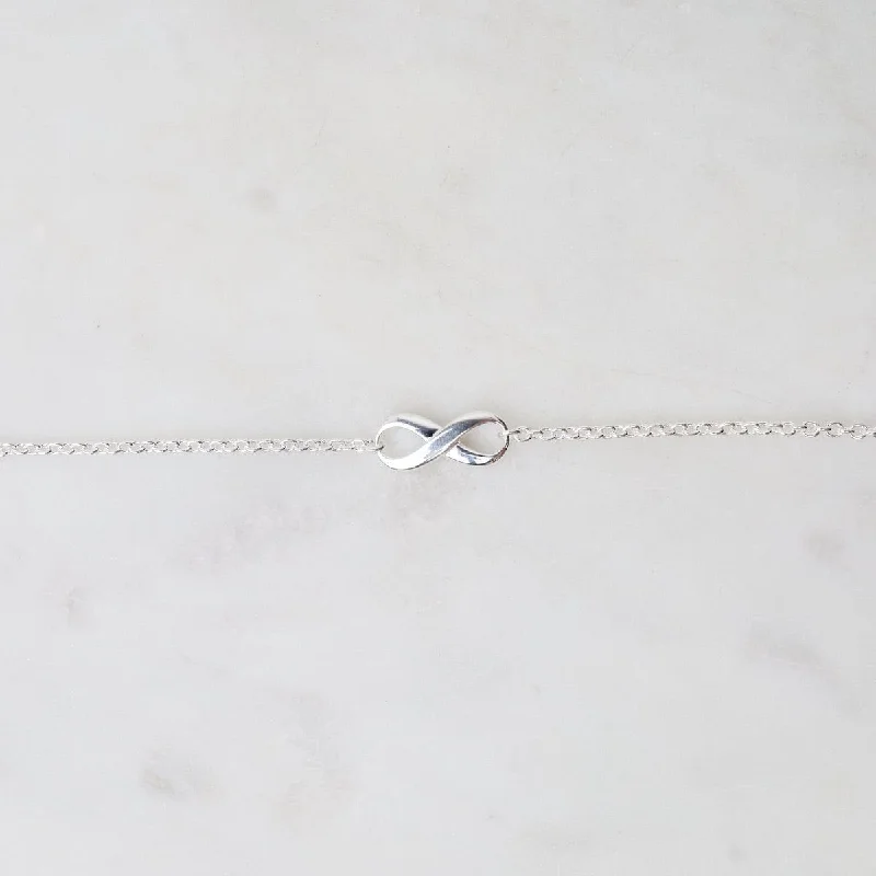 Sterling Silver Infinity Symbol Bracelet