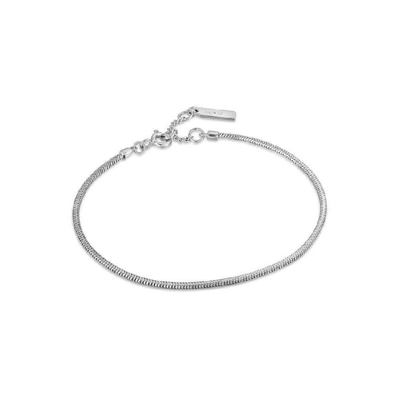 Silver Snake Chain Bracelet