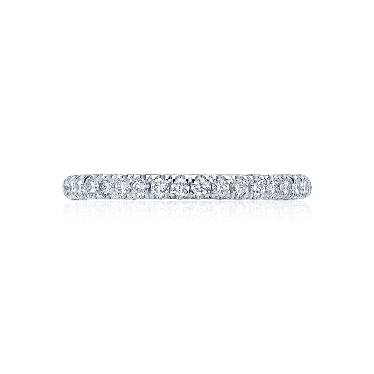 Tacori Petite Crescent Diamond Platinum Wedding Band