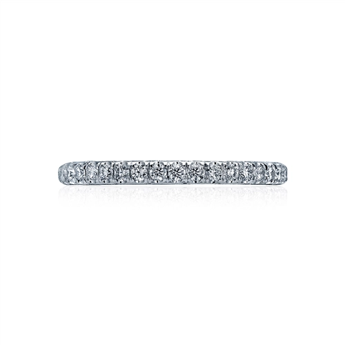 Tacori Petite Crescent Ladies 18K Gold Diamond Eternity Wedding Band Ring