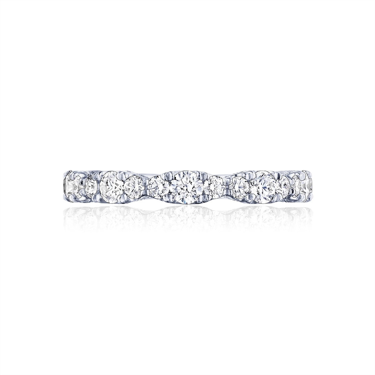 Tacori RoyalT Platinum Diamond Wedding Band